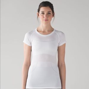 Lululemon Swiftly Tech Shirt in White